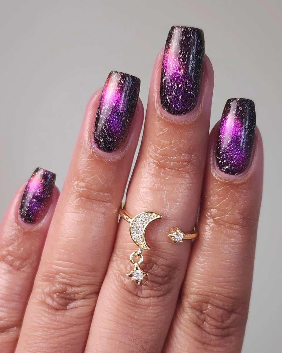 LynB Design- Zenith Purple Pink Black Magnetic Nail Polish at  I Love My Polish