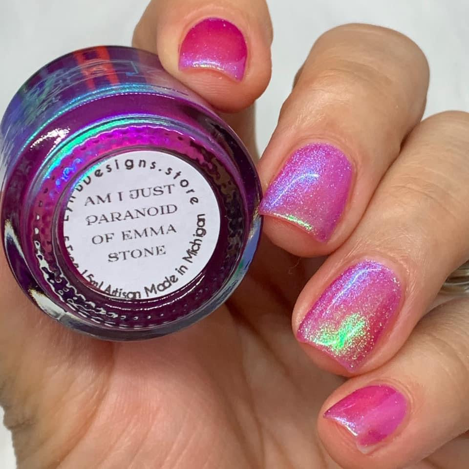 LynB Designs- Am I Just Paranoid of Emma Stone? I Love My Polish