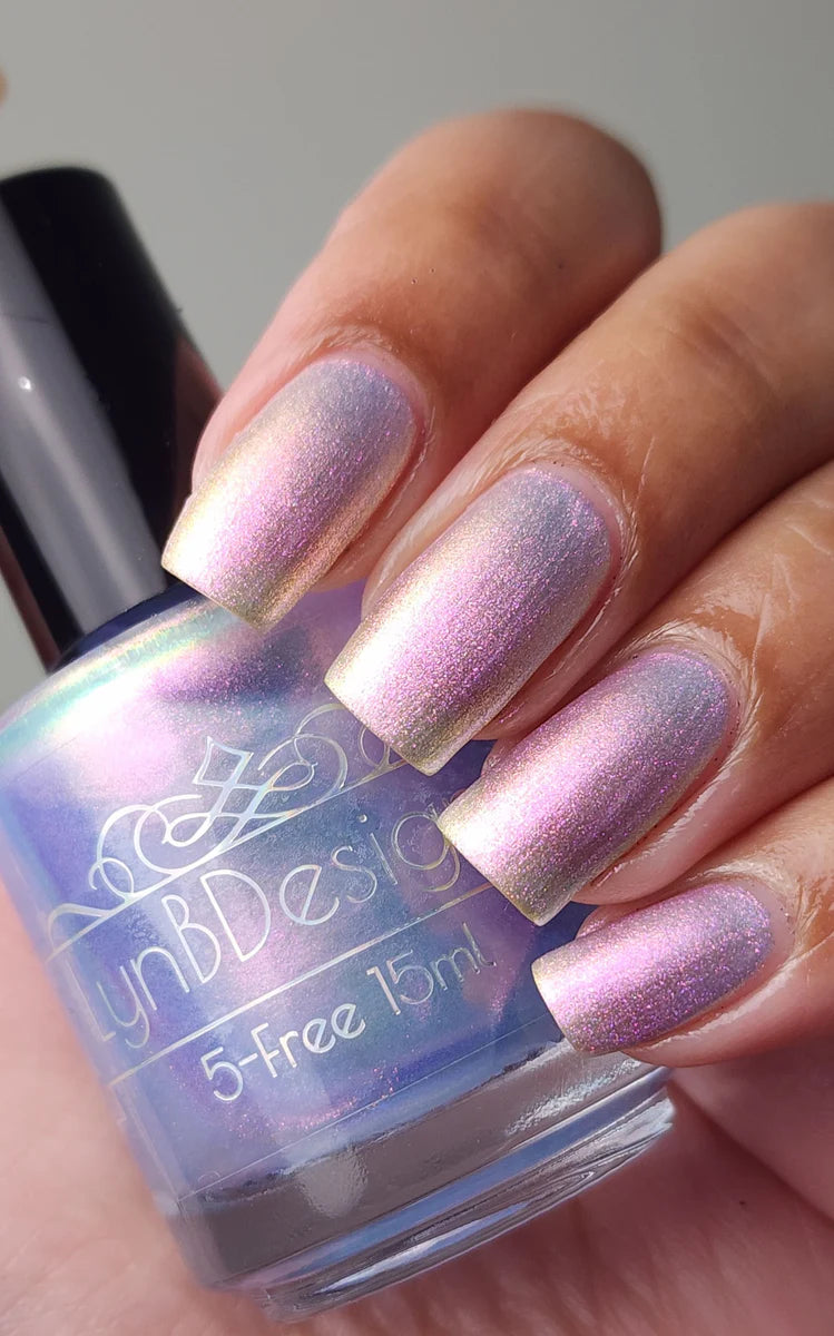 LynB Designs- True Love’s Kiss Blue Pink Shifting Nail Polish I Love My Polish