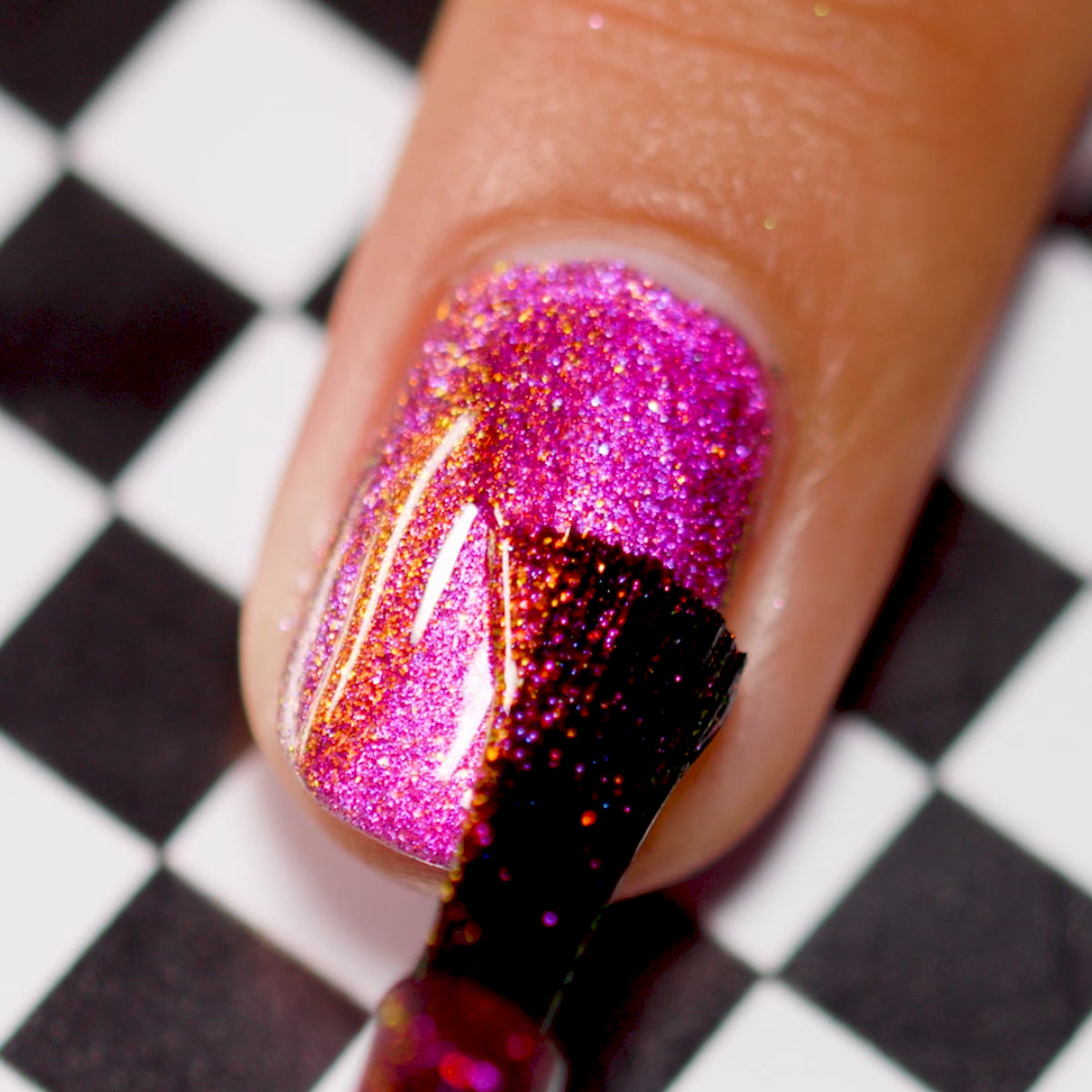 ILNP Misfit - Pink to Orange Magnetic Shimmer I Love My Polish