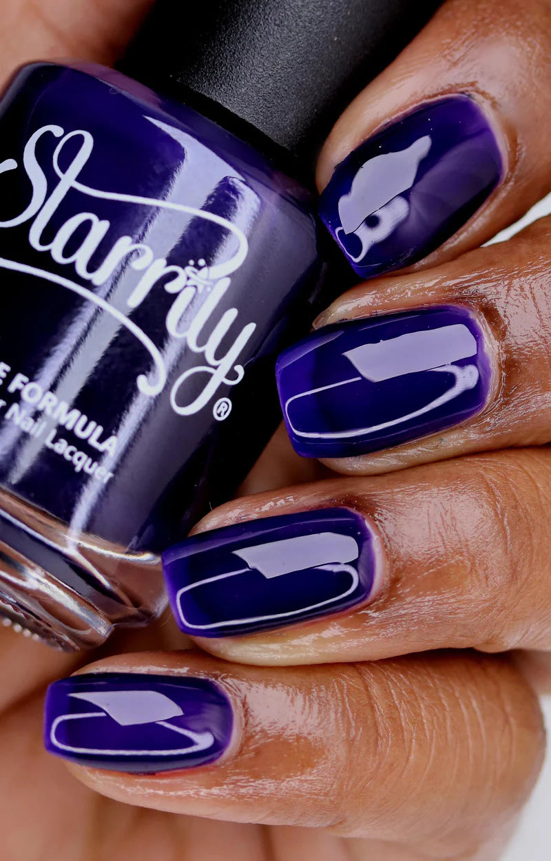 Starrily- Moon Jelly Purple Jelly Nail Polish I Love My Polish