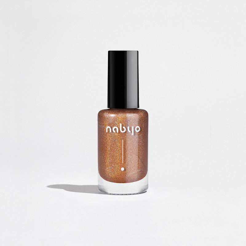 Nabyo Nail Polish- Charmander Orange Holographic Nail Polish I Love My Polish