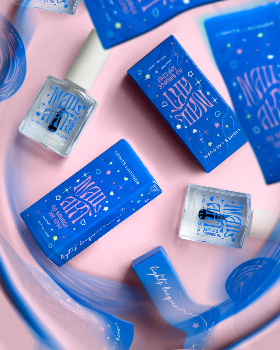 Lights Lacquer- Nail Art No Smudge Top Coat I Love My Polish