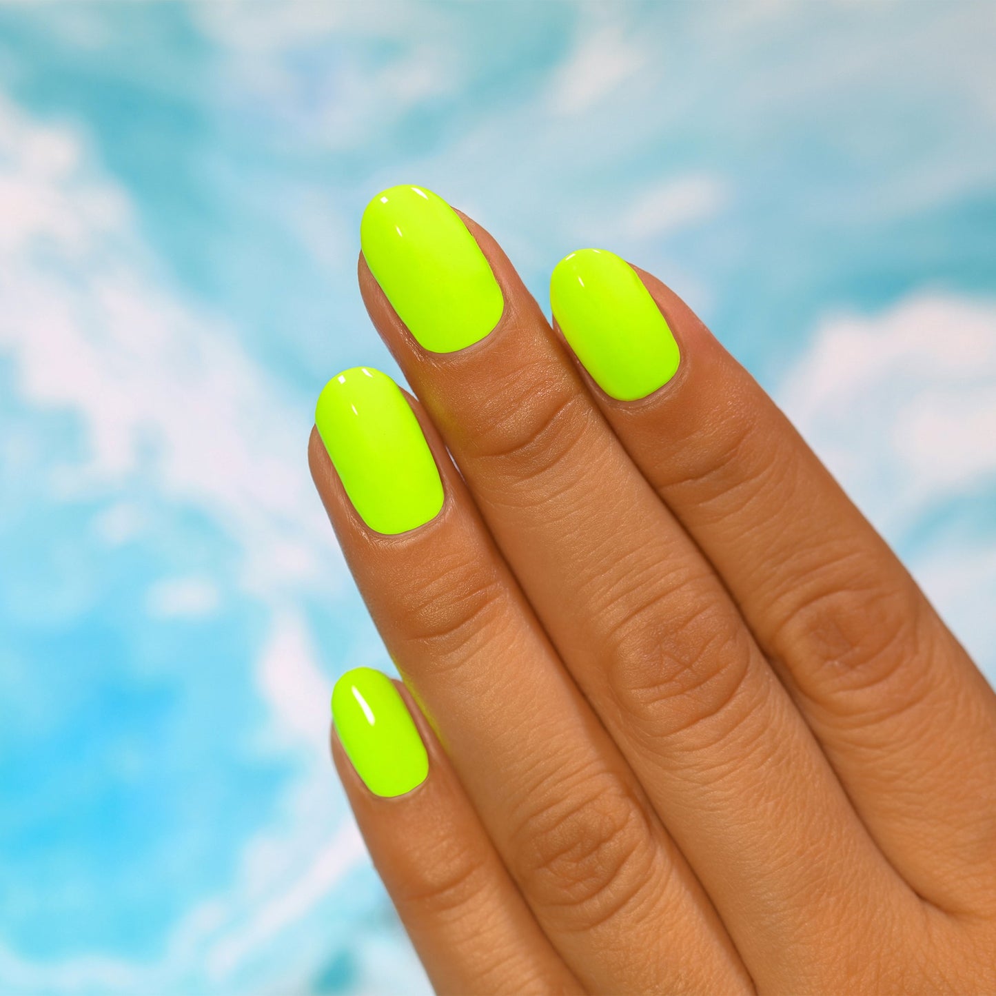 ILNP Playlist - Glowing Neon Lime Studio Color Nail Polish I Love My Polish