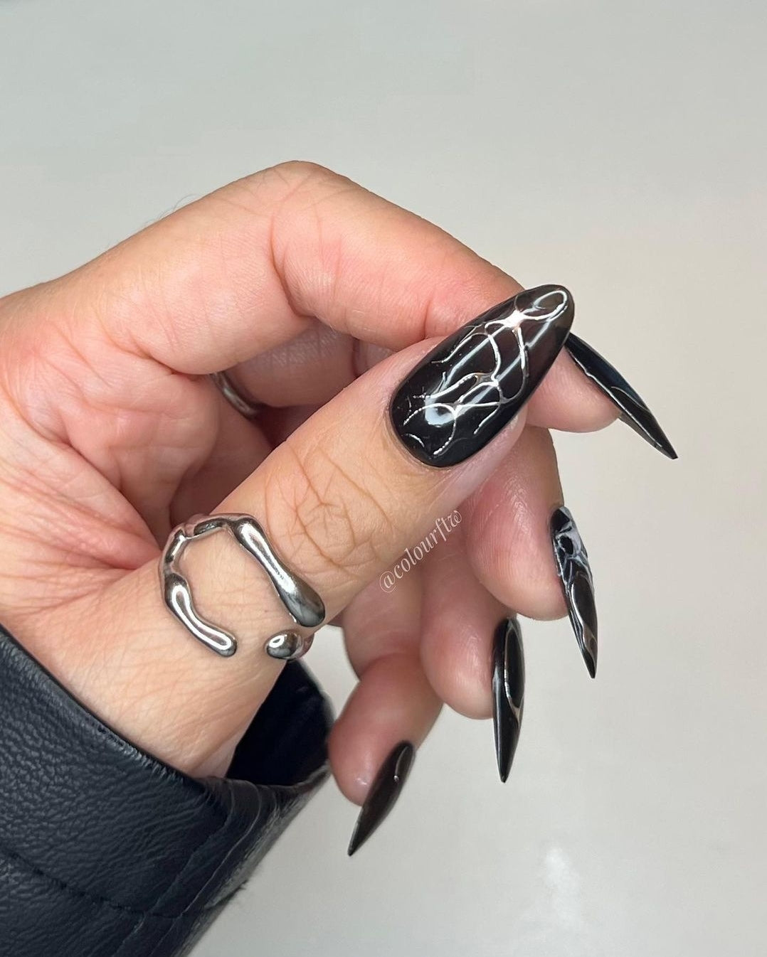 Lights Lacquer- Frenemies (Black Jelly Nail Polish) I Love My Polish