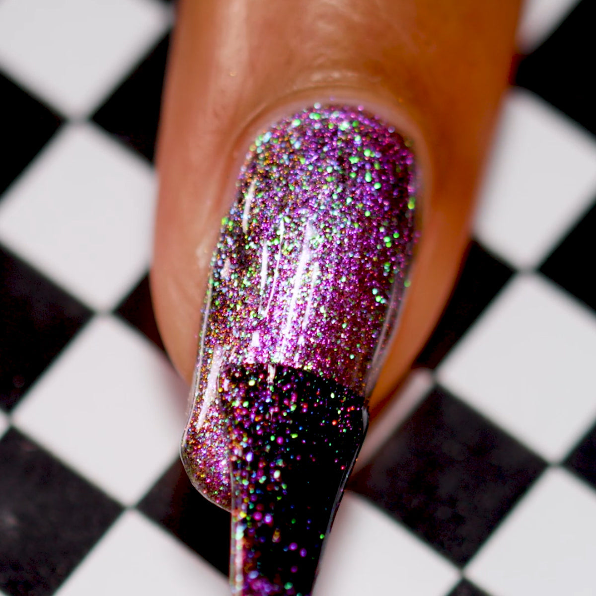 ILNP Warped - Green to Purple Magnetic Shimmer I Love My Polish