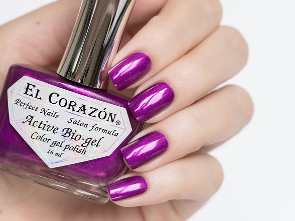 El Corazon 423/627 Active Bio-gel Nail Party - Pink Squirel I Love My Polish