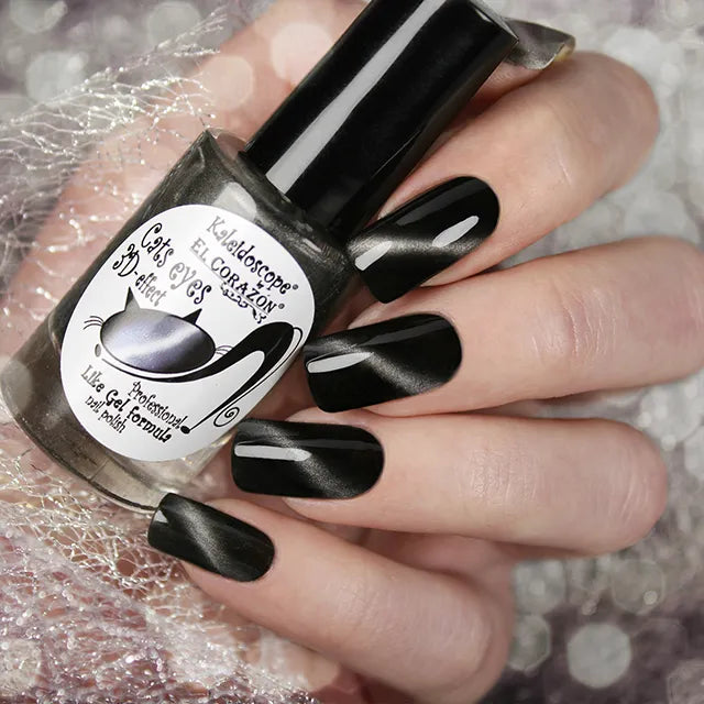 El Corazon Mur-01 Kaleidoscope Magnetic nail polish "Cat's eye" I Love My Polish