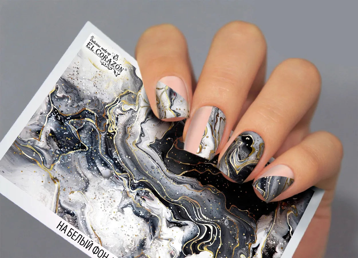 El Corazon Wow-76 Water Decals I Love My Polish
