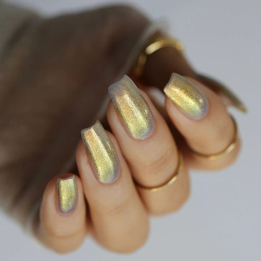 Bees Knees Lacquer- Now I'm Seeing the Beauty in the Broken Glass I Love My Polish