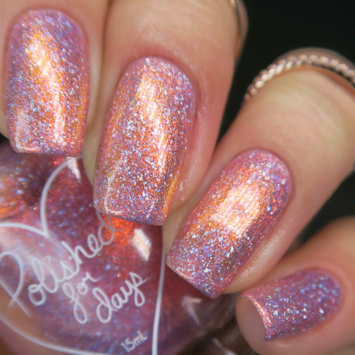 Polished For Days- Glow Pop I Love My Polish