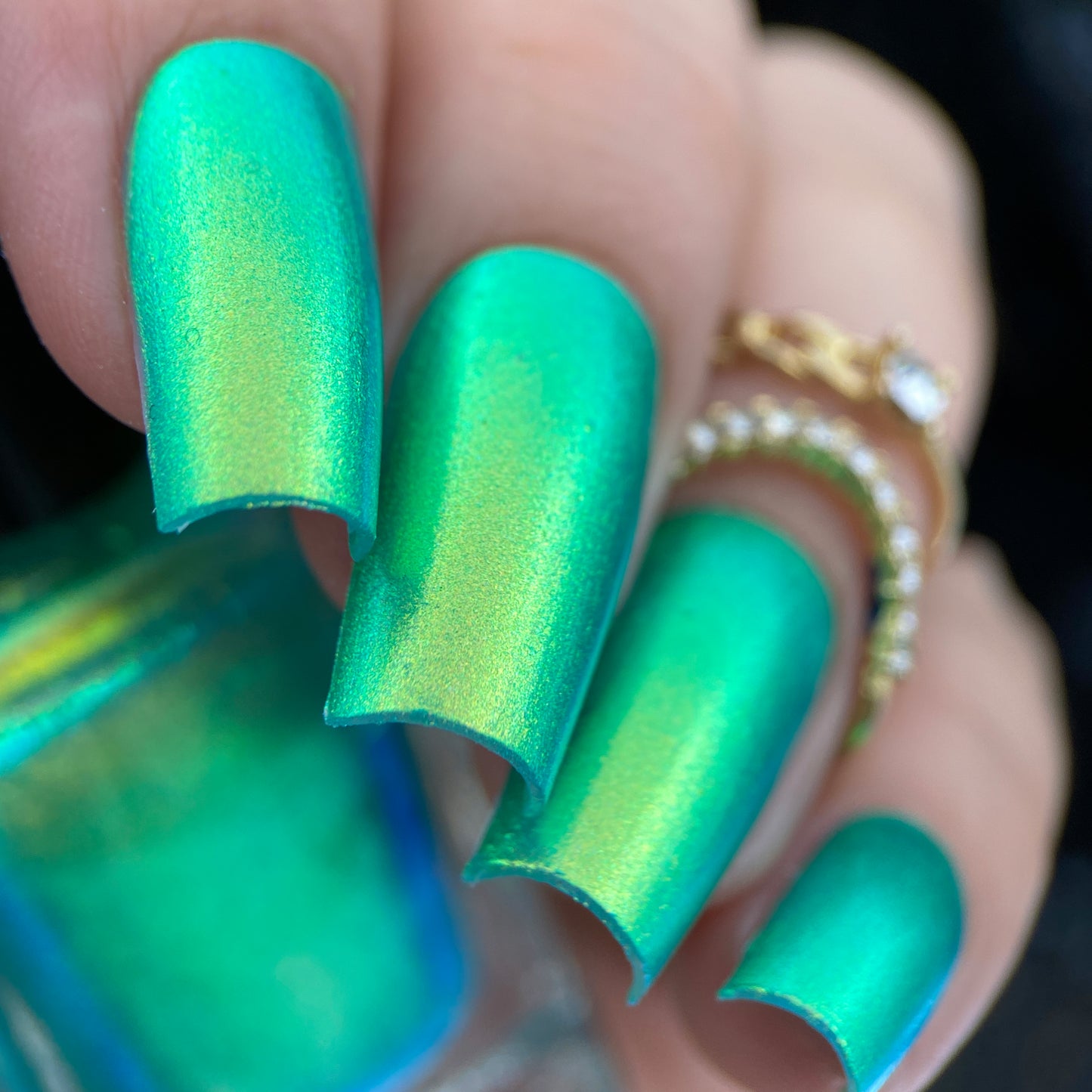 Phoenix Polish - Jade (iridescent) I Love My Polish