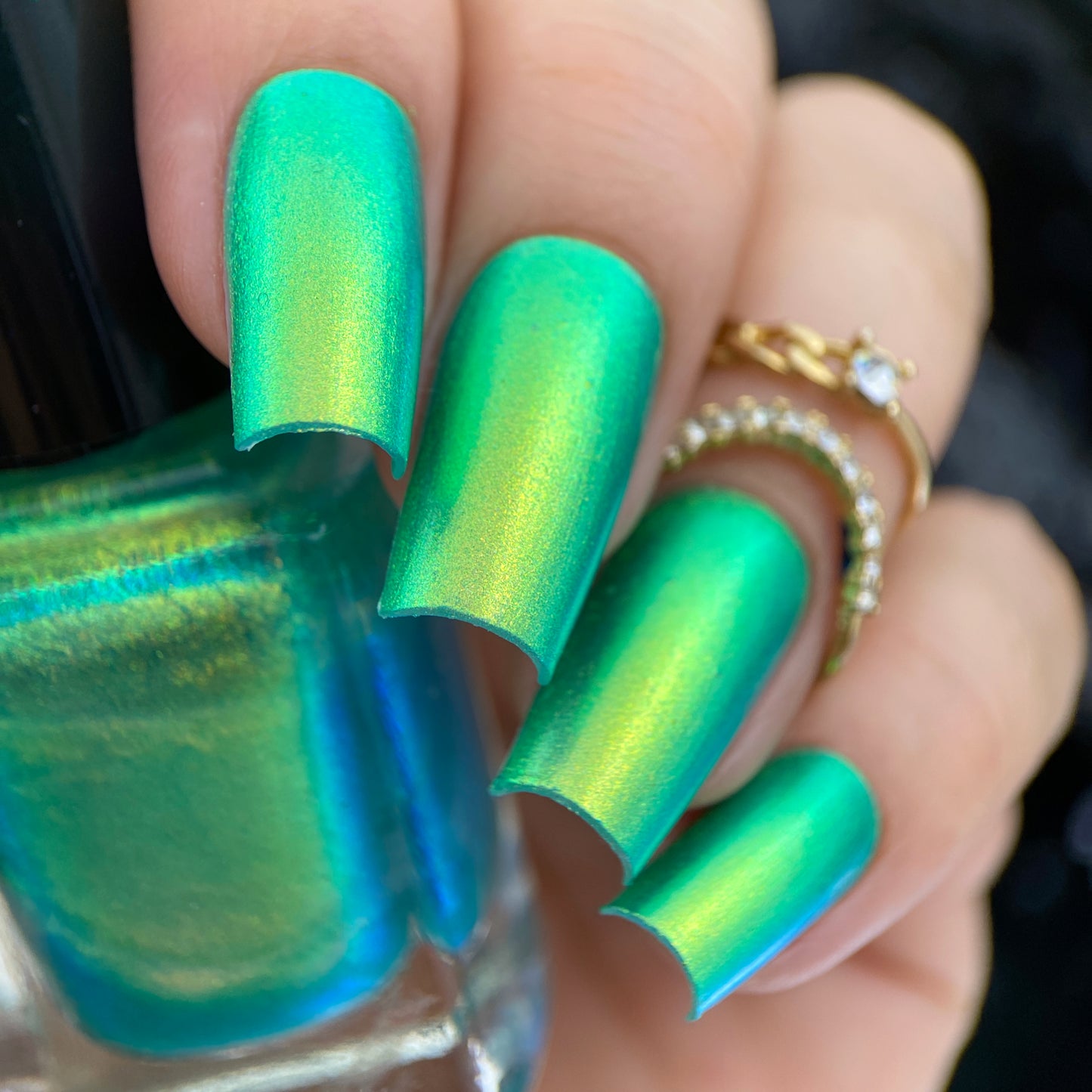 Phoenix Polish - Jade (iridescent) I Love My Polish