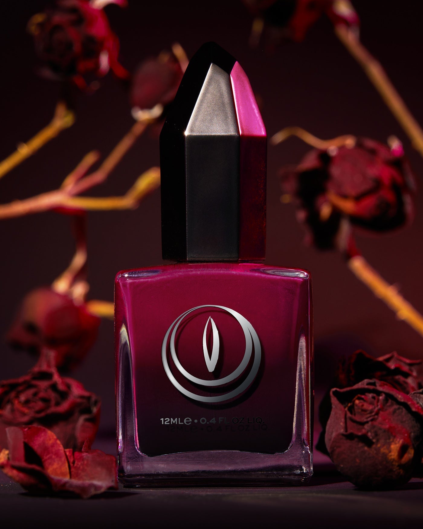 Mooncat- Queen of Dead Red Thermal Nail Polish I Love My Polish