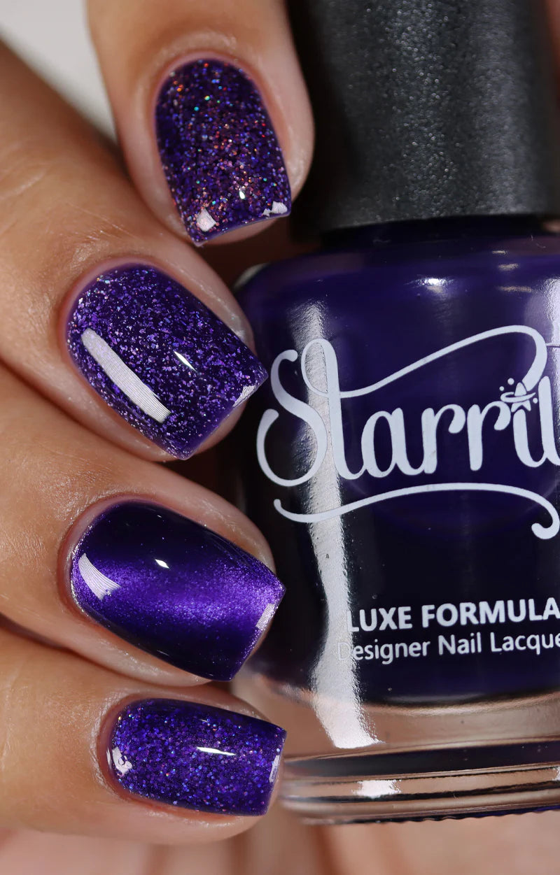 Starrily- Moon Jelly Purple Jelly Nail Polish I Love My Polish