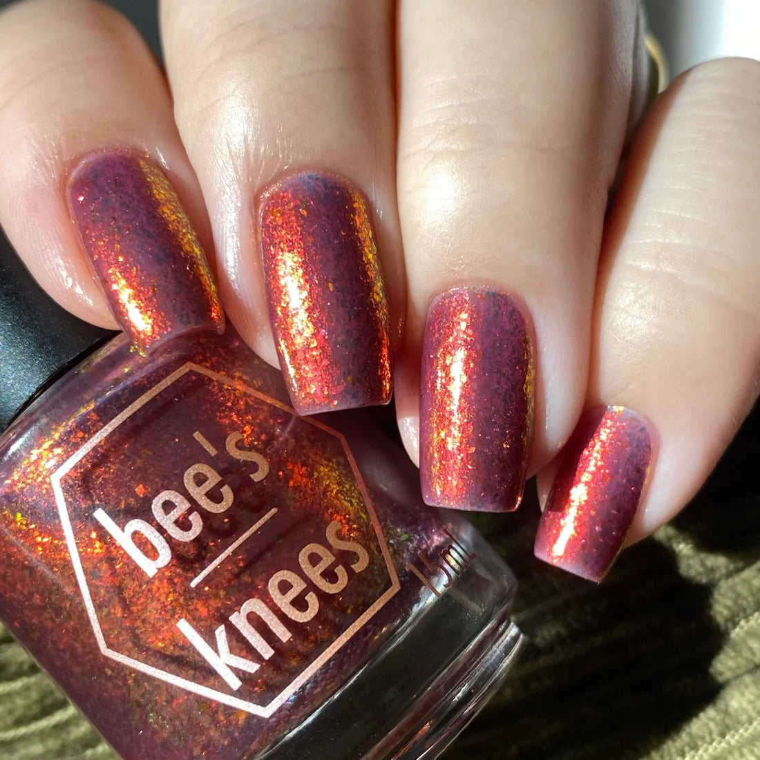Bees Knees Lacquer- Blood Courting I Love My Polish