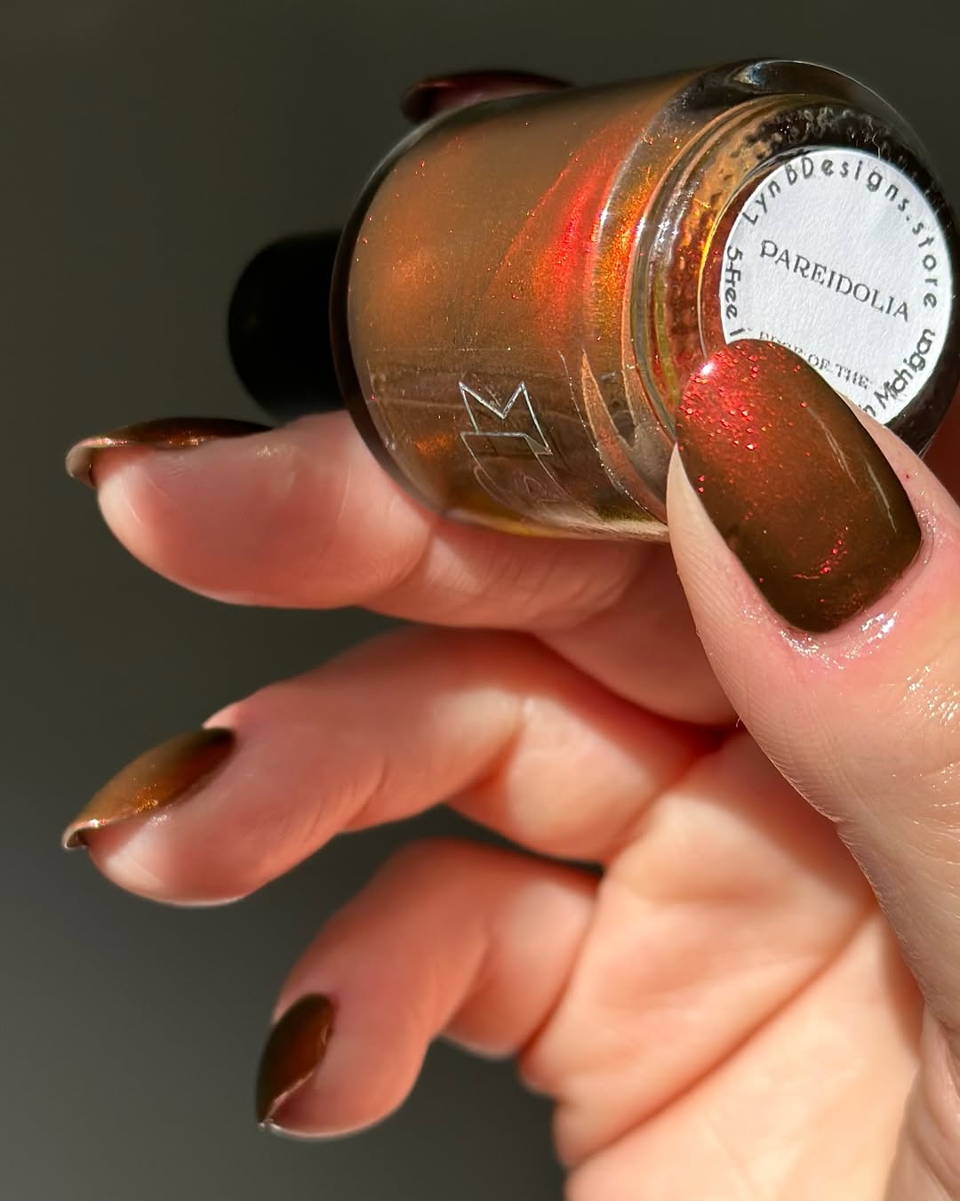 LynB Designs- Pareidolia I Love My Polish