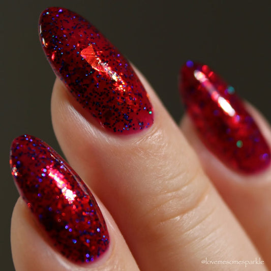 Phoenix Polish - Get Over The Zarg Nuts (Iridescent Flakies) I Love My Polish