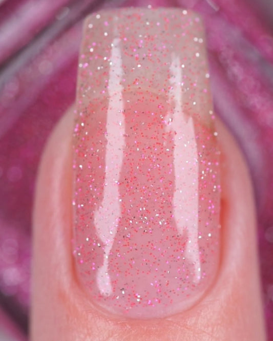 Cirque Colors- Sparkling Blush (Reflective Topper)