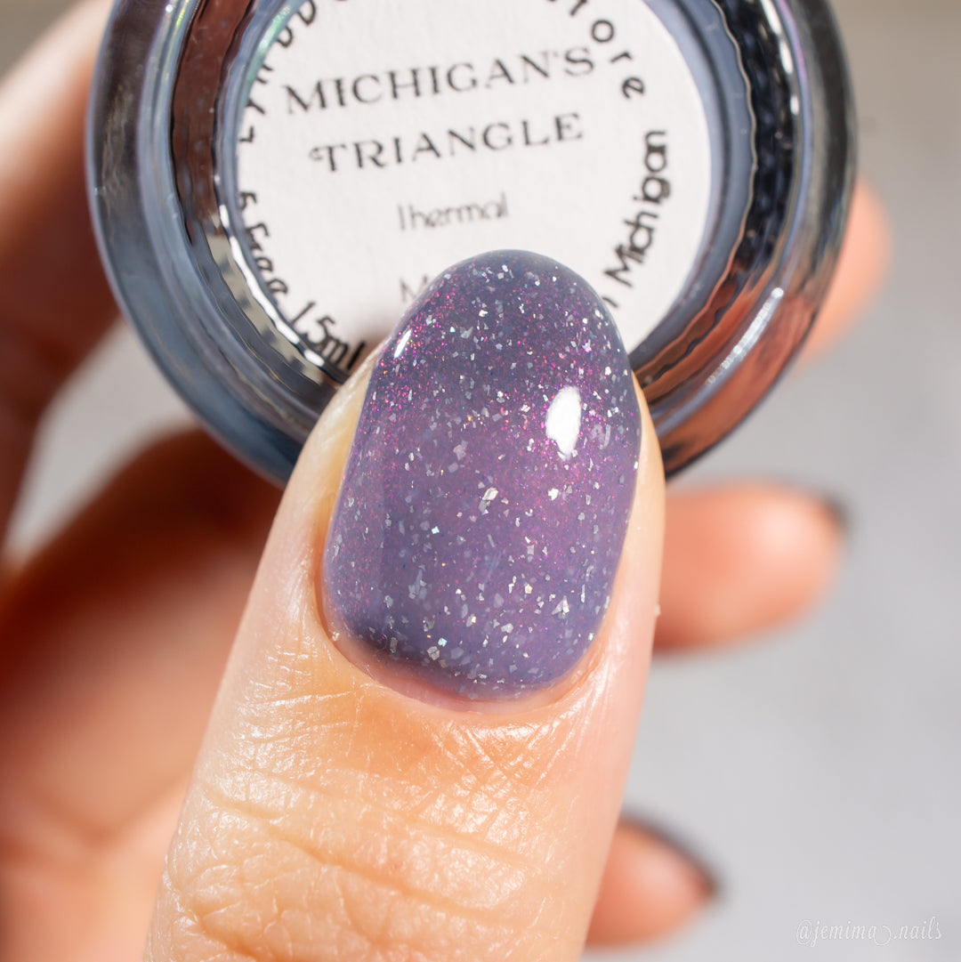 Lynb Designs- Michigan’s Triangle I Love My Polish