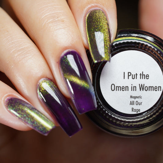 Bees Knees Lacquer- I Put the Omen in Women I Love My Polish