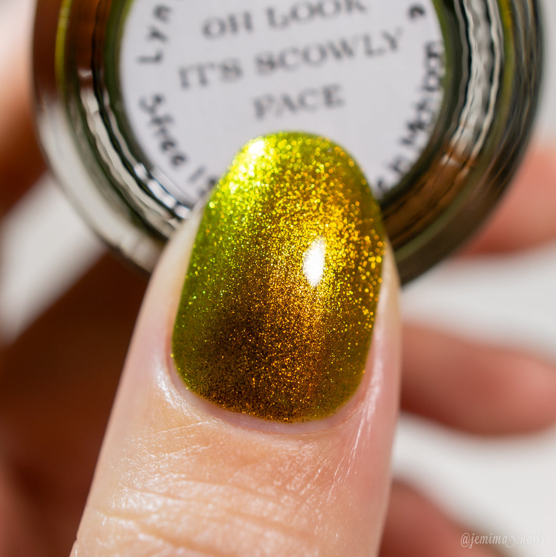 LynB Designs- Oh Look, Its Scowly Face I Love My Polish