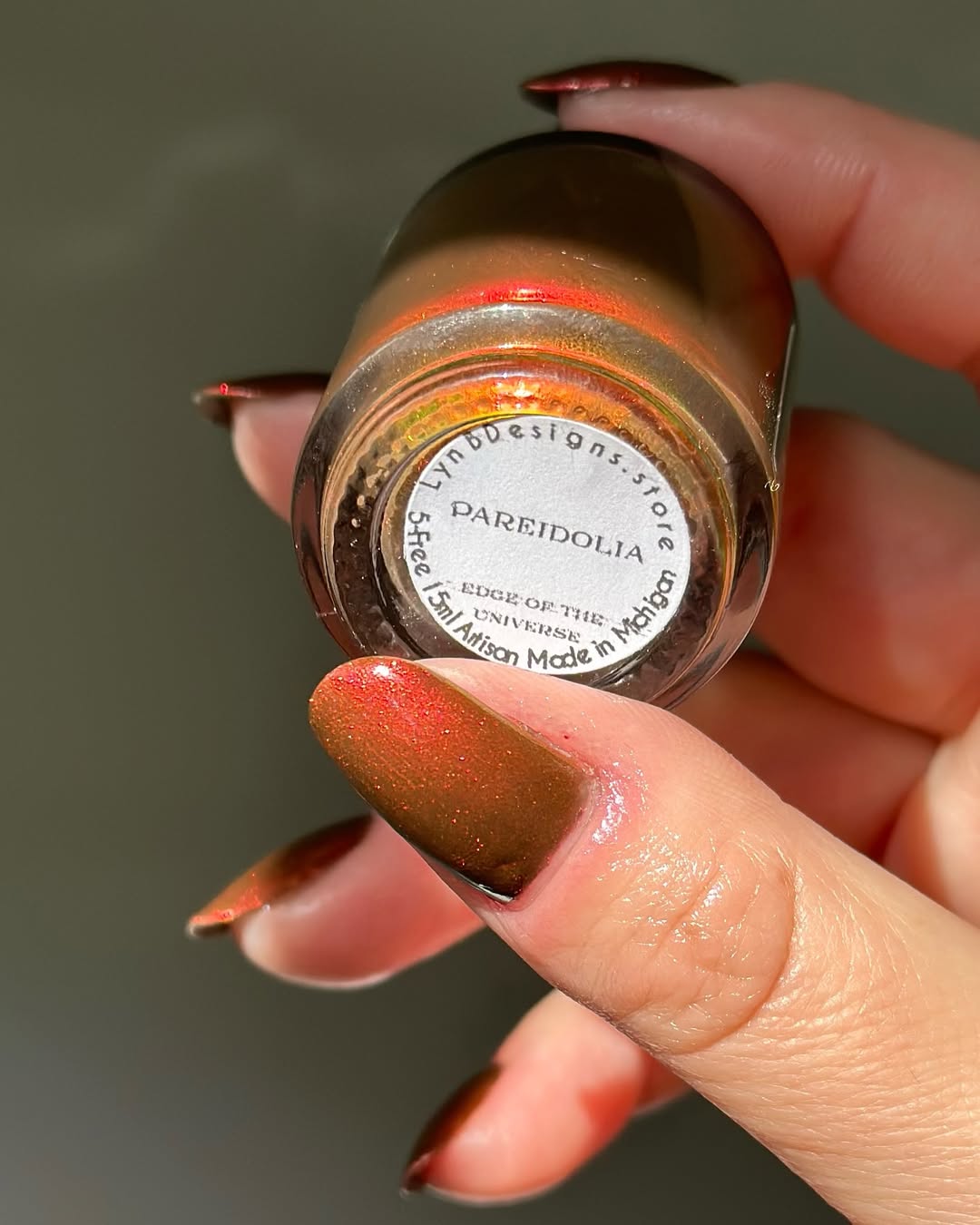 LynB Designs- Pareidolia I Love My Polish