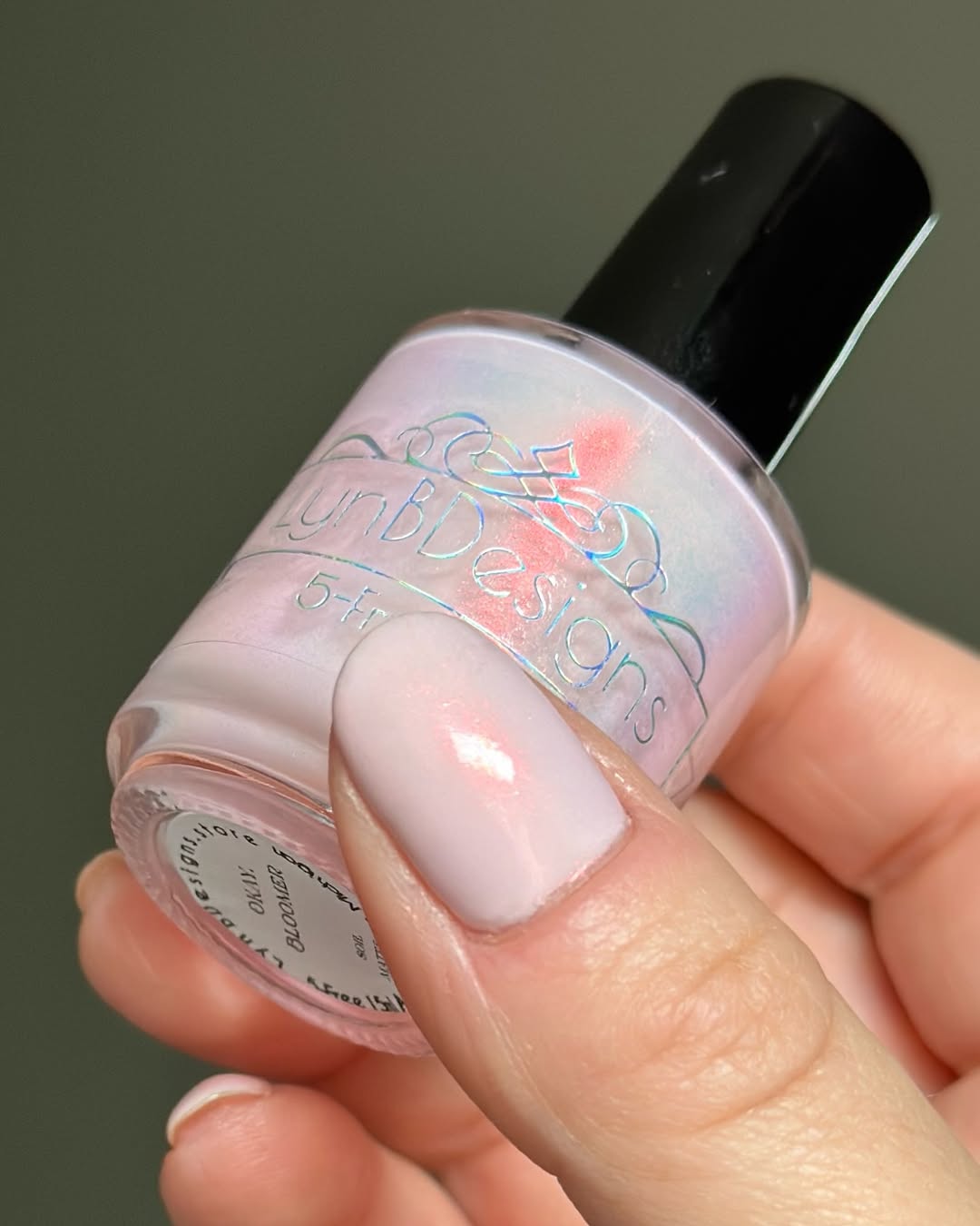 LynB Designs- Okay, Bloomer I Love My Polish