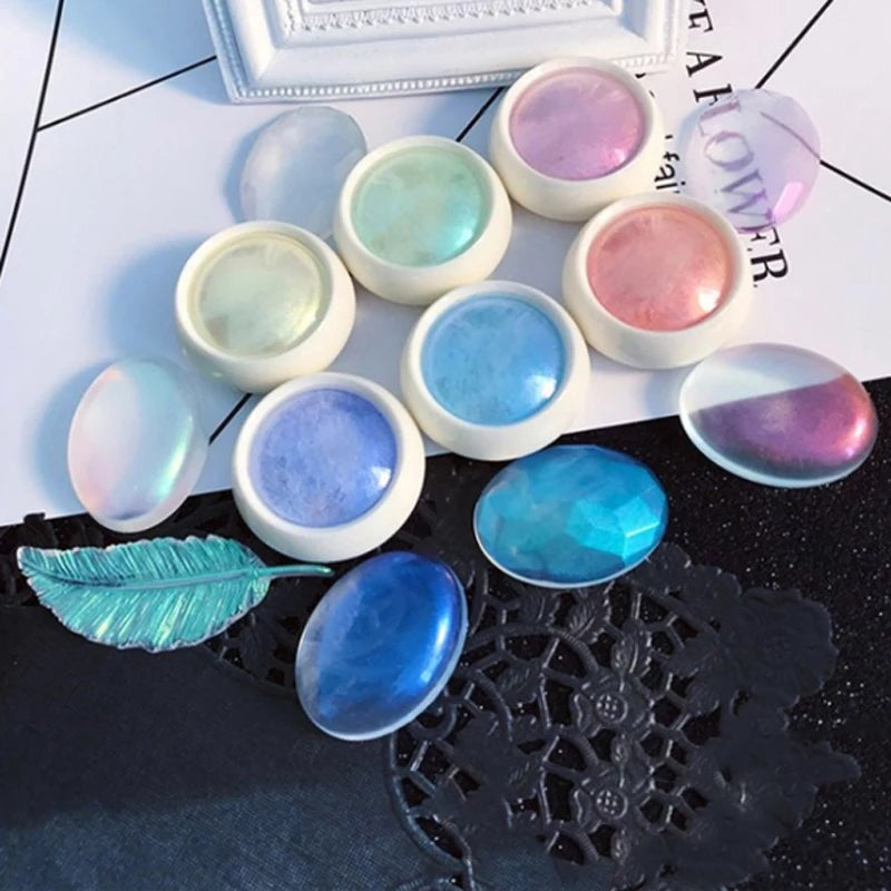 Mermaid Chrome Nail Powder Set of 6 Shades Krupali