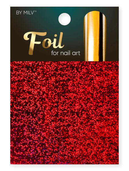Milv Foil for the design of nails holography- 01 I Love My Polish