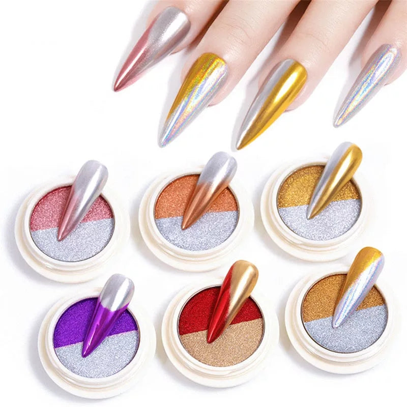 Mirror Chrome Nail Powder I Love My Polish