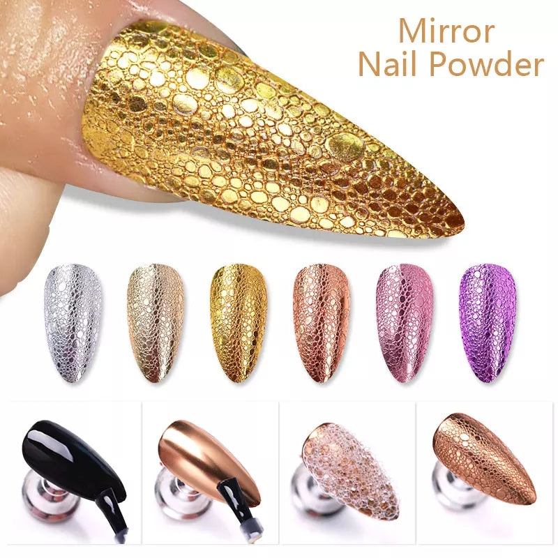 Mirror Chrome Nail Powder I Love My Polish