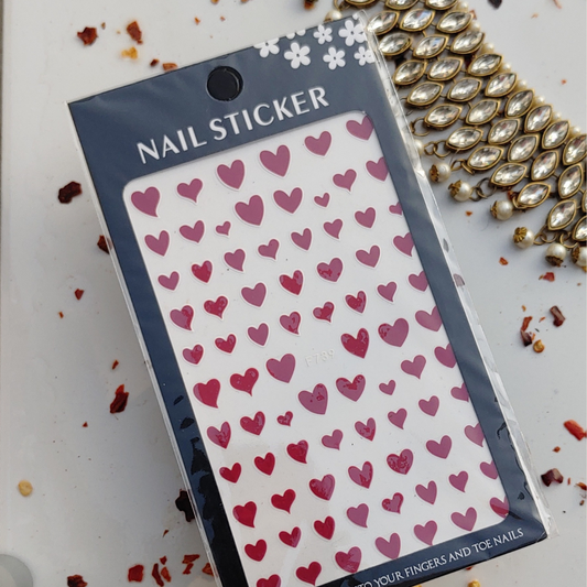 Valentines day Heart Stickers I Love My Polish