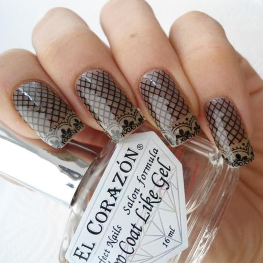 El Corazon 434 Top Coat "Top Coat Like Gel"- 16 ml I Love My Polish