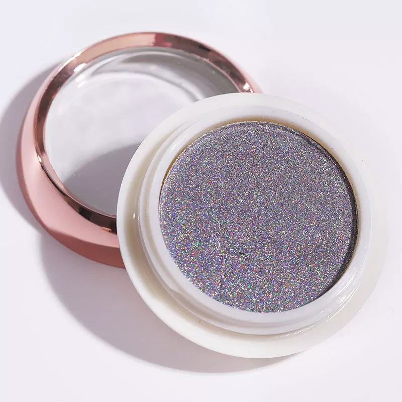 Silver Holographic Chrome Nail Powder Krupali