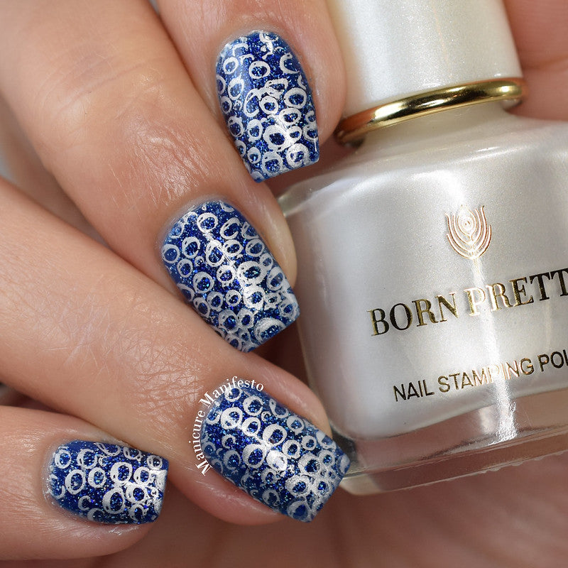 Born Pretty Stamping Polish Flowing Clouds BP-ET07 I Love My Polish