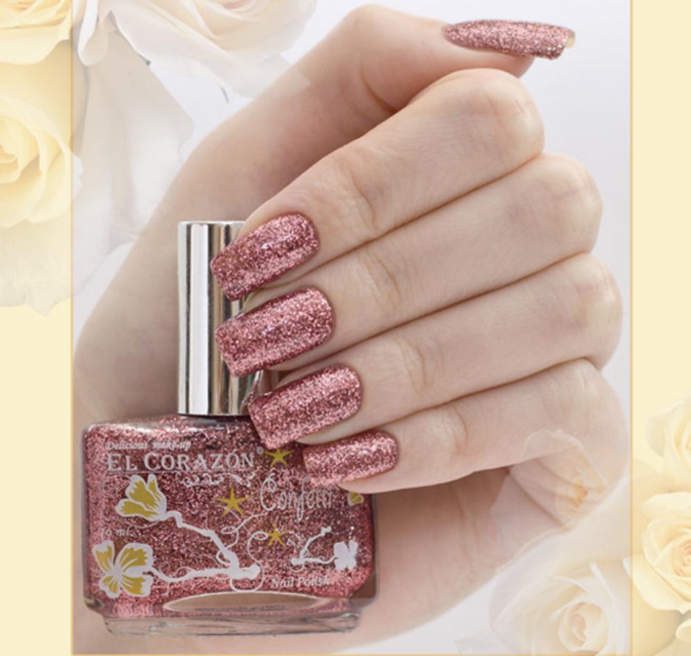El Corazon Nail Polish Confetti - 522b I Love My Polish
