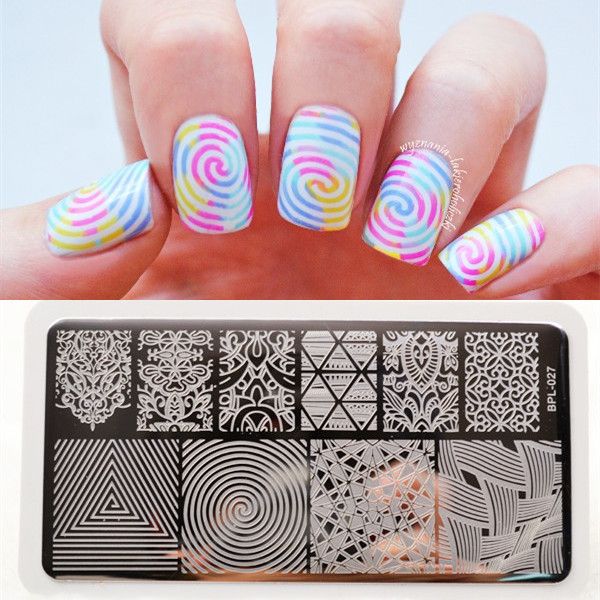 Born Pretty Stamping Plate - L027 I Love My Polish