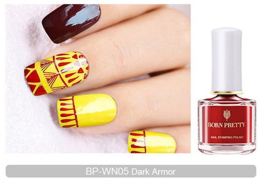 Born Pretty Red Stamping Nail Polish - BP-WN05 I Love My Polish