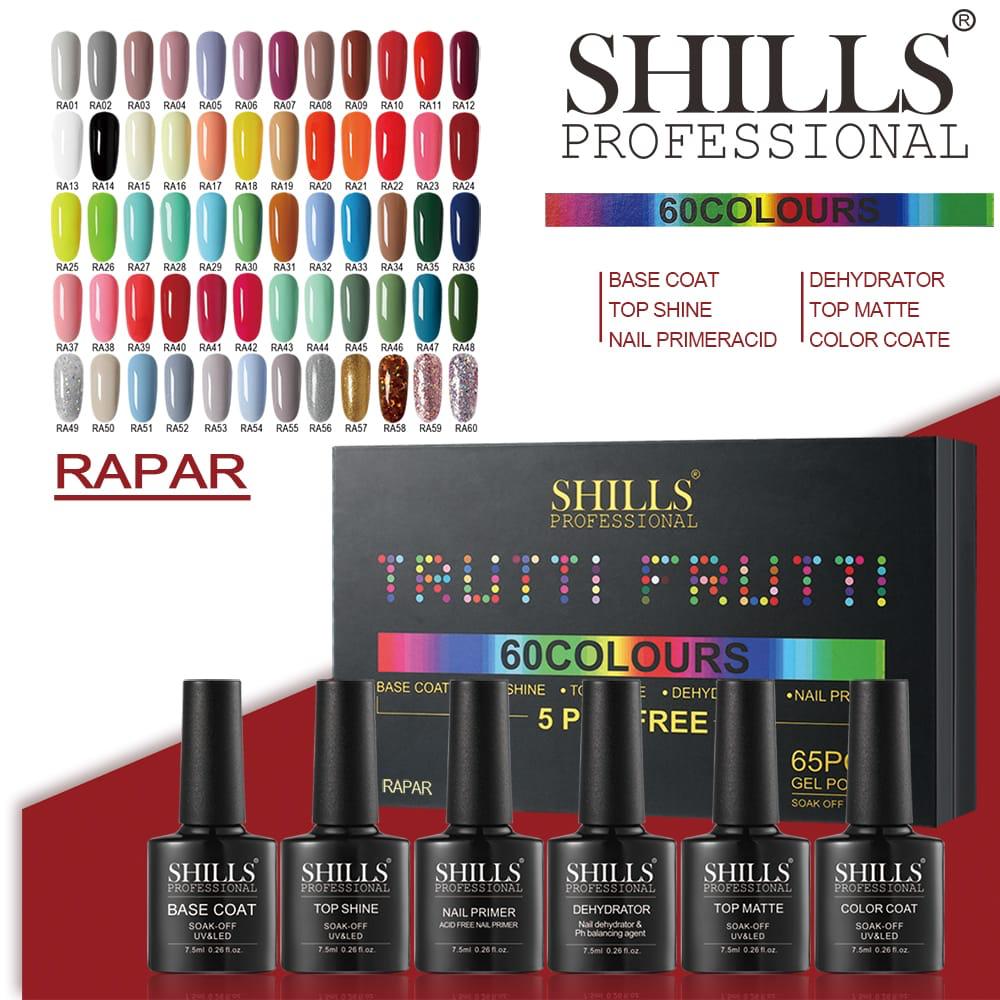 Shills Set of 60 Gel Polishes I Love My Polish
