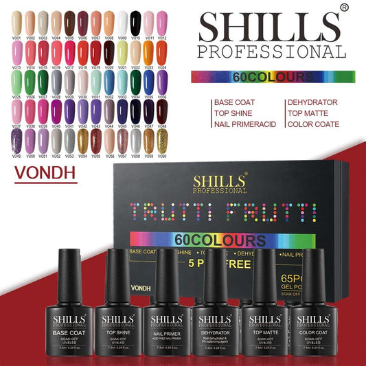 Shills Set of 60 Gel Polishes I Love My Polish