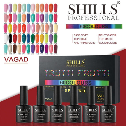 Shills Set of 60 Gel Polishes I Love My Polish