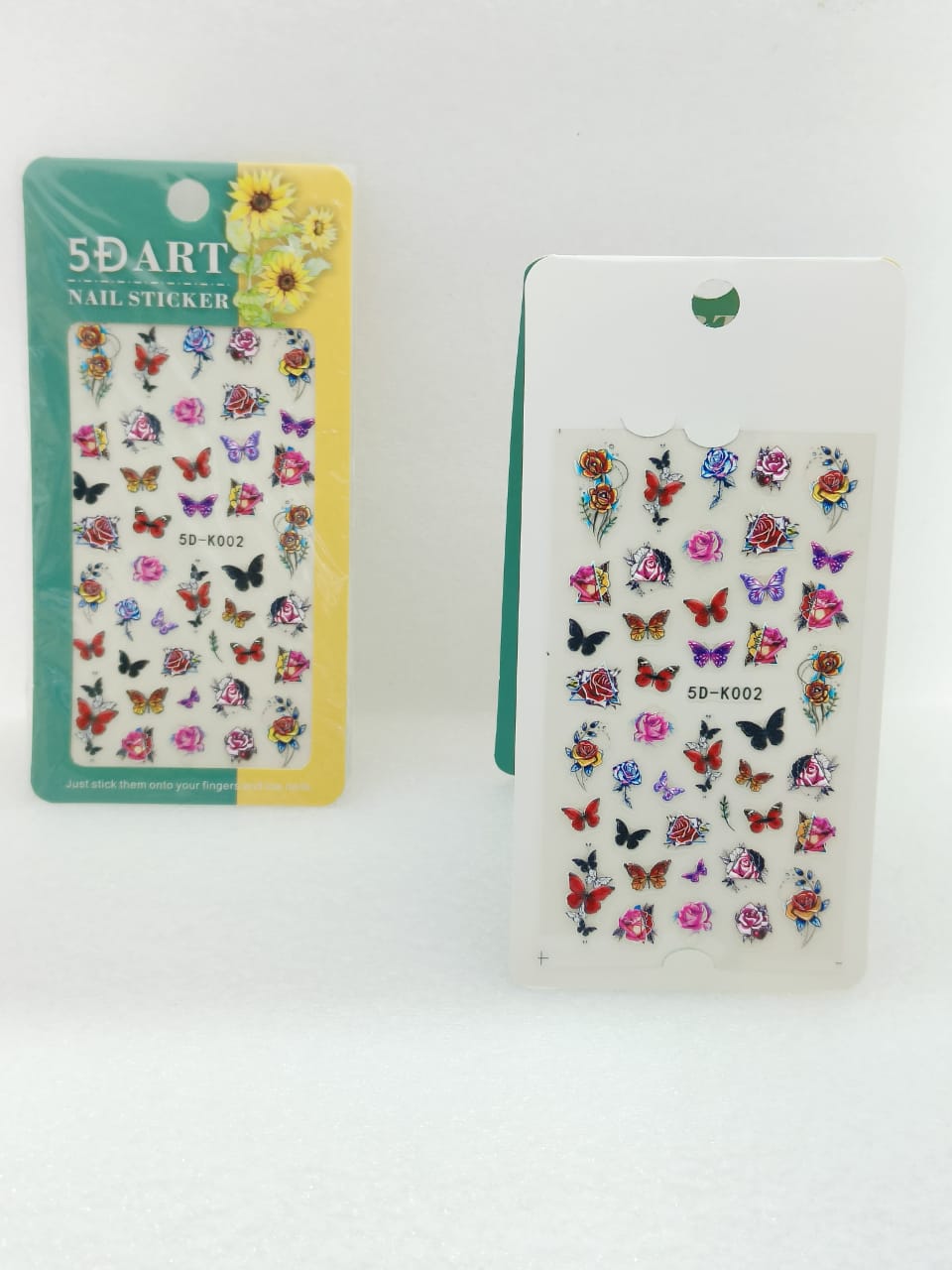 Autumn & Garden Row 5D Nail Sticker Sheet I Love My Polish