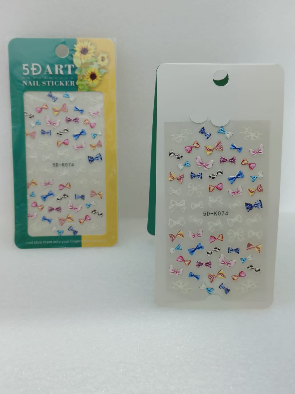 Autumn & Garden Row 5D Nail Sticker Sheet I Love My Polish
