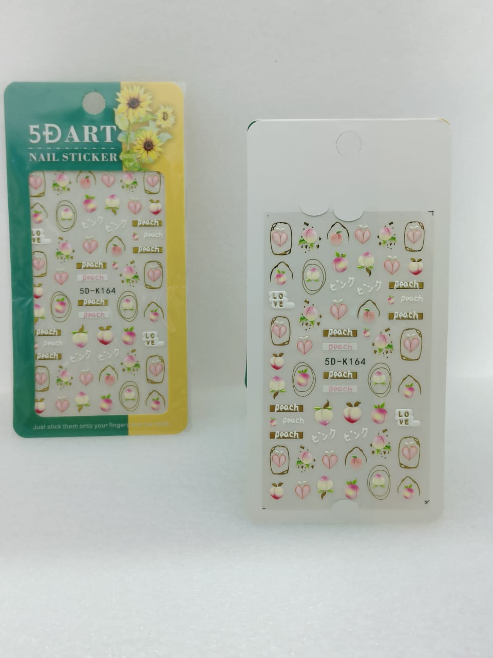 Autumn & Garden Row 5D Nail Sticker Sheet I Love My Polish