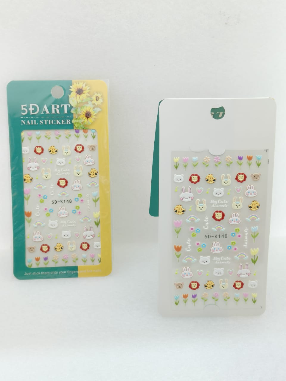 Autumn & Garden Row 5D Nail Sticker Sheet I Love My Polish