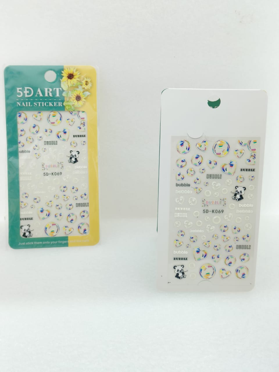 Autumn & Garden Row 5D Nail Sticker Sheet I Love My Polish