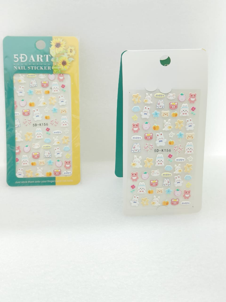 Autumn & Garden Row 5D Nail Sticker Sheet I Love My Polish
