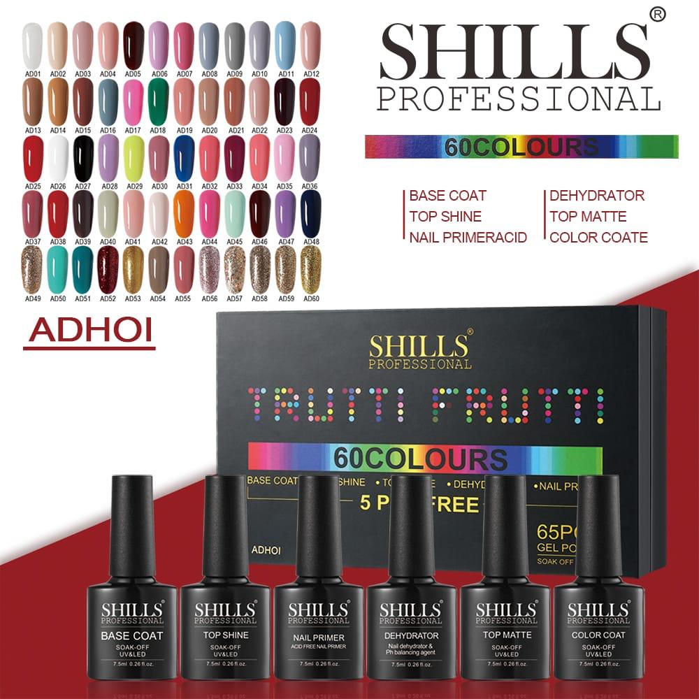 Shills Set of 60 Gel Polishes I Love My Polish