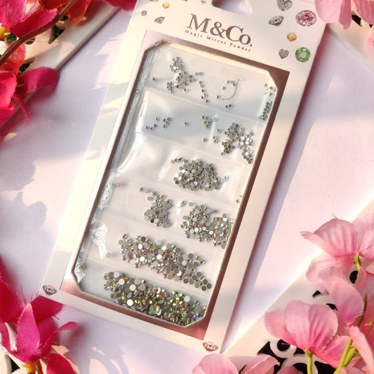 Multi-sized AB Rhinestones Pack Krupali